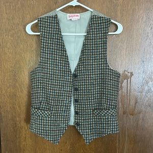 Vintage wool vest